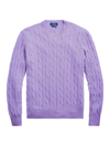 RALPH LAUREN CABLED CASHMERE SWEATER