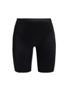 Spanx Womens Very Black Shape™ Invisible Mid-thigh Shorts Xs In Very Black