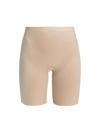 Spanx Women's Thinstincts 2.0 Mid-thigh Shorts In Champagne Beige