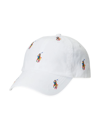 Ralph Lauren Twill Pony Baseball Hat In Pure White