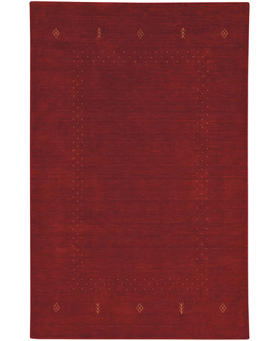 Capel Simply Gabbeh 550 Area Rug, 8' X 10' In Maroon