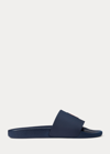 Polo Ralph Lauren Ciabatta Blu Con Logo Rosso 809852071002 In Blue/red