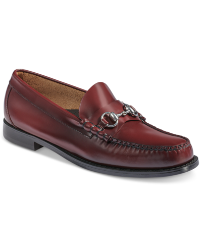 G.h. Bass & Co. G.h.bass Men's Lincoln Leather Penny Loafers In Wine