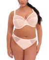 Elomi Full Figure Charley Underwire Plunge Bra El4380 In Ballet Pink