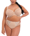 Elomi Charley Full Figure Underwire Plunge Bra In Fawn