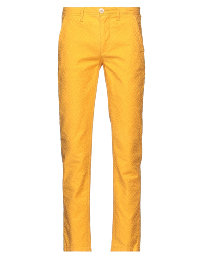 Siviglia White Pants In Yellow