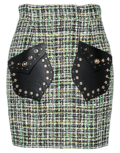 Versace Mini Skirts In Black