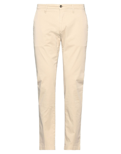 Four.ten Industry 4/10 Four. Ten Industry Man Pants Beige Size 28 Cotton, Elastane In Beige