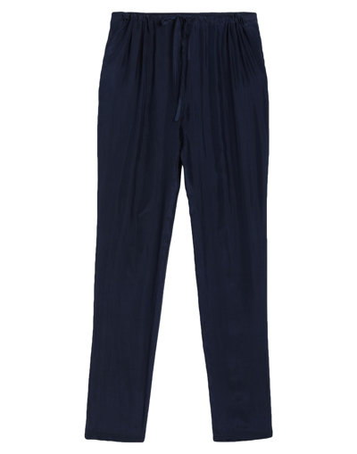 Emporio Armani Pants In Navy Blue