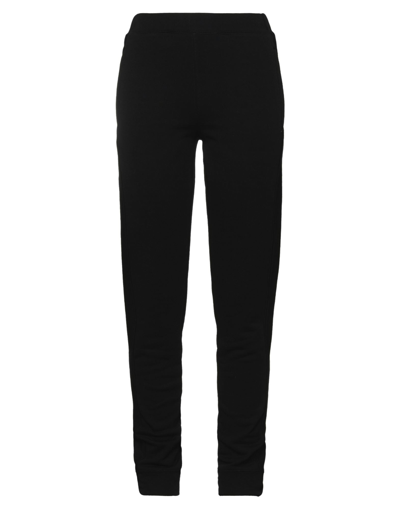 MOSCHINO MOSCHINO WOMAN PANTS BLACK SIZE 2 COTTON