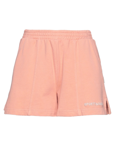 Haveone Shorts & Bermuda Shorts In Salmon Pink