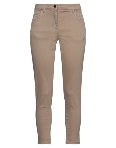 Corte Dei Gonzaga Pants In Light Brown