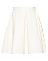 Ermanno Scervino Midi Skirts In White