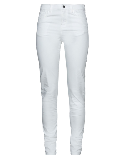 Emporio Armani Pants In White