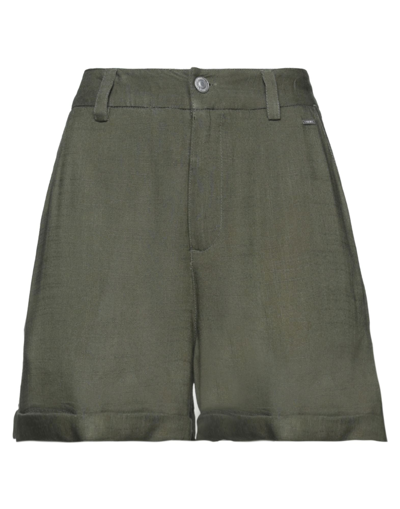 O'neill Woman Shorts & Bermuda Shorts Military Green Size Xs Viscose