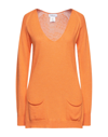 Pianurastudio Sweaters In Orange