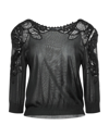 Alberta Ferretti Sweaters In Black