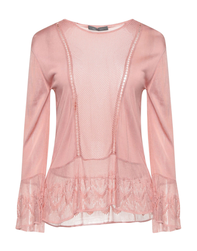 Alberta Ferretti Sweaters In Pink