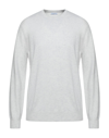 Malo Sweaters In Grey