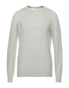 Paolo Pecora Sweaters In Light Grey