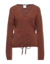 Alysi Cardigans In Brown