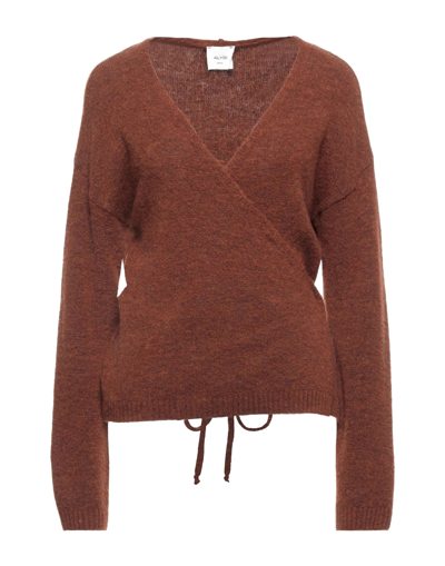 Alysi Cardigans In Brown