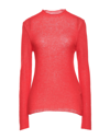 Jil Sander Sweaters In Red