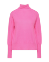 Alysi Turtlenecks In Fuchsia
