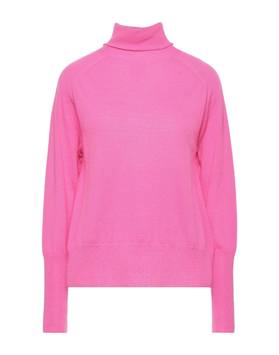 Alysi Turtlenecks In Fuchsia
