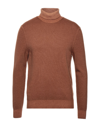 Malo Turtlenecks In Brown