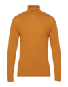Heritage Turtlenecks In Ocher