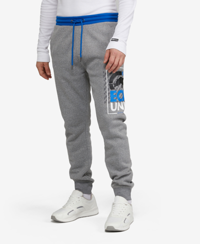 Ecko Unltd Men's Big And Tall Structural Rhino Joggers In Gray