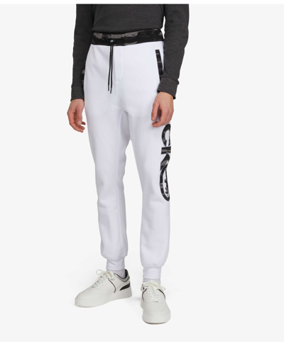 Ecko Unltd Men's Big And Tall Strongsong Joggers In White