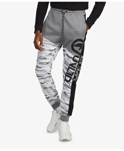 Ecko Unltd Men's Big And Tall Made 4 Play Joggers In White Camo