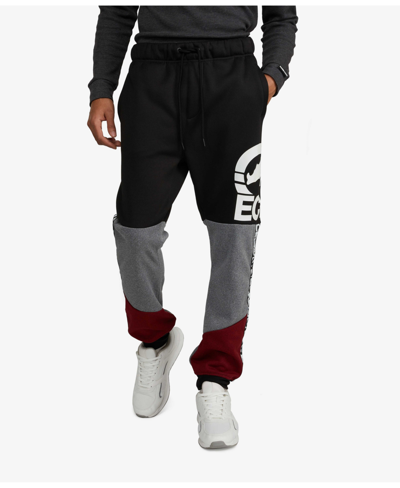 Ecko Unltd Men's Big And Tall Hasta La Vista Joggers In Grey Marled,black