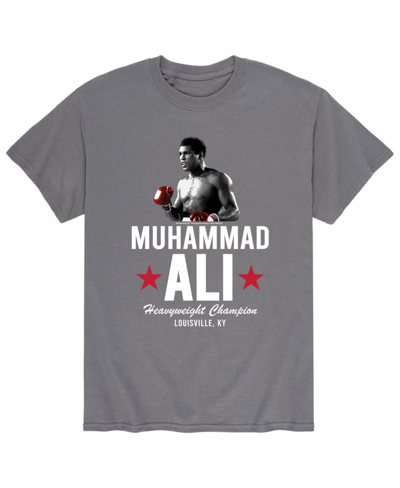 Airwaves Men's Muhammad Ali Heavyweight Champion T-shirt In Gray
