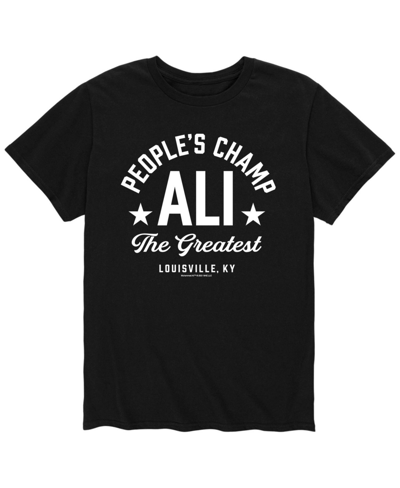 Airwaves Men's Muhammad Ali People's Champ T-shirt In Black