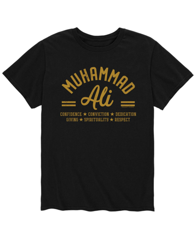 Airwaves Men's Muhammad Ali Characteristics T-shirt In Black
