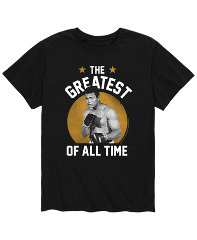 Airwaves Men's Muhammad Ali The Greatest Of All Time T-shirt In Black