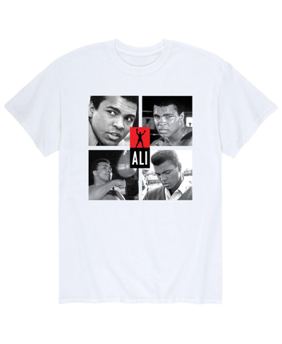 Airwaves Men's Muhammad Ali Photo Grid T-shirt In White