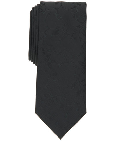 Inc International Concepts Men's Dayan Floral Tie, Created For Macy's In Hunter