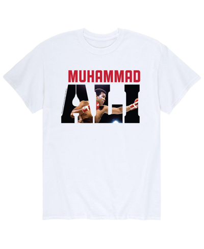 Airwaves Men's Muhammad Ali Name Fill T-shirt In White