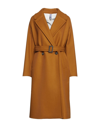Hevo Coats In Ocher