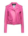 Moschino Jackets In Fuchsia