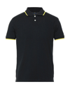 Armata Di Mare Polo Shirts In Black