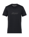 Msgm T-shirts In Black