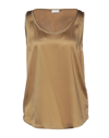 Brunello Cucinelli Tops In Beige