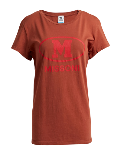 M Missoni T-shirts In Tan