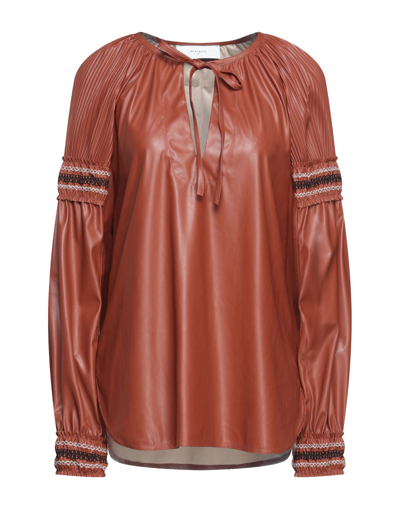 Beatrice Blouses In Brown