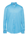 Barba Napoli Shirts In Sky Blue